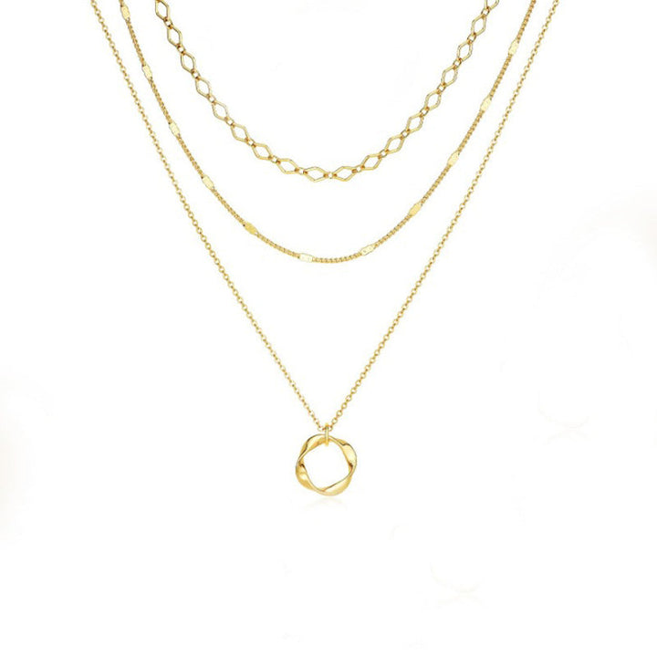 Vintová - Náhrdelník s přívěskem ve vintage boho stylu