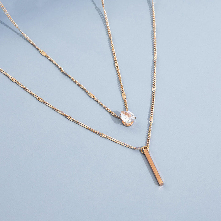 Viktorie - Náhrdelník s přívěskem ve vintage boho stylu