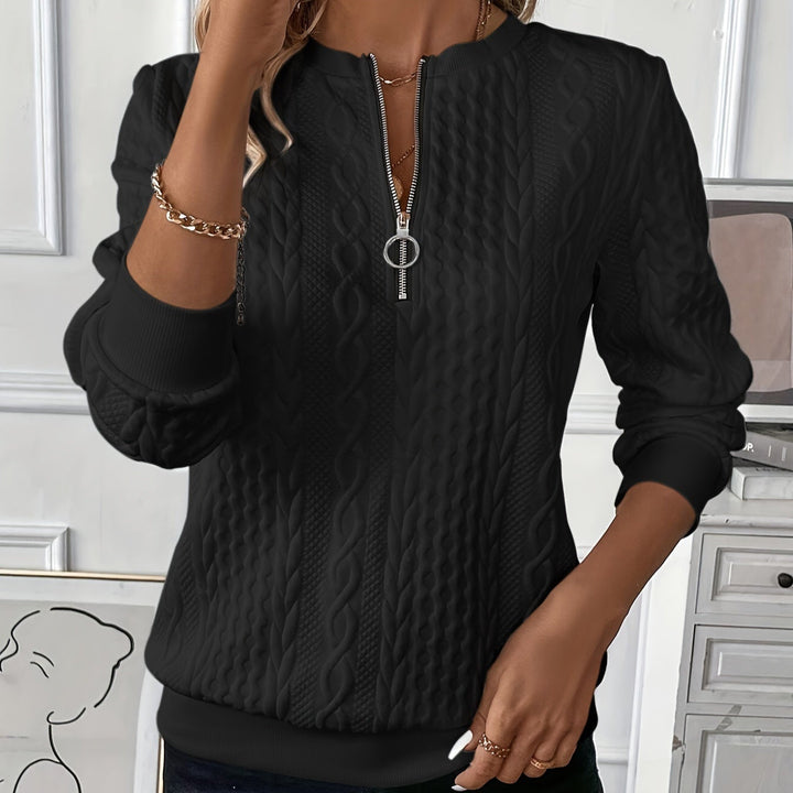 Simona - Svetr se zipem