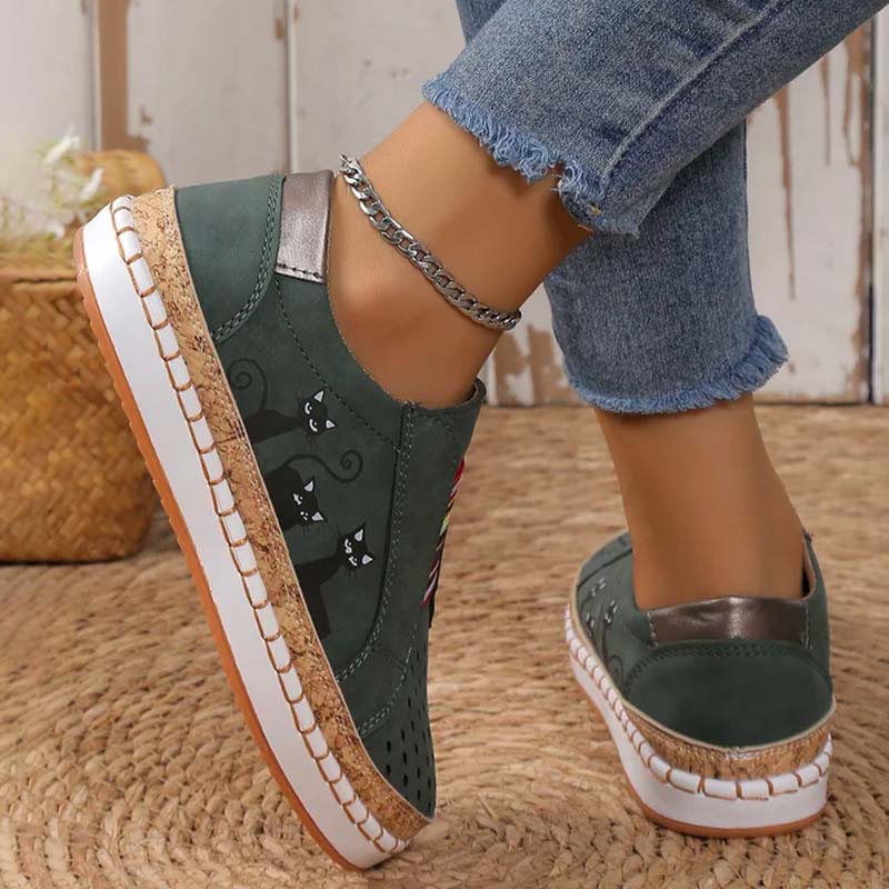 Jindra - Ležérní boty s kočičím vzorem