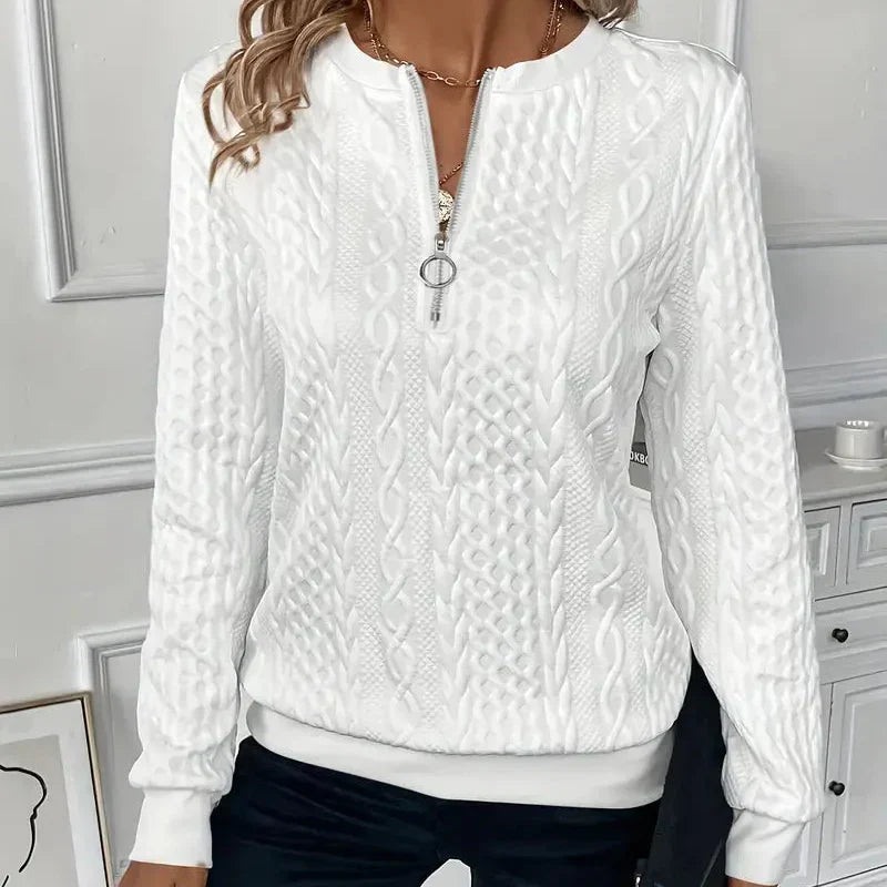 Simona - Svetr se zipem