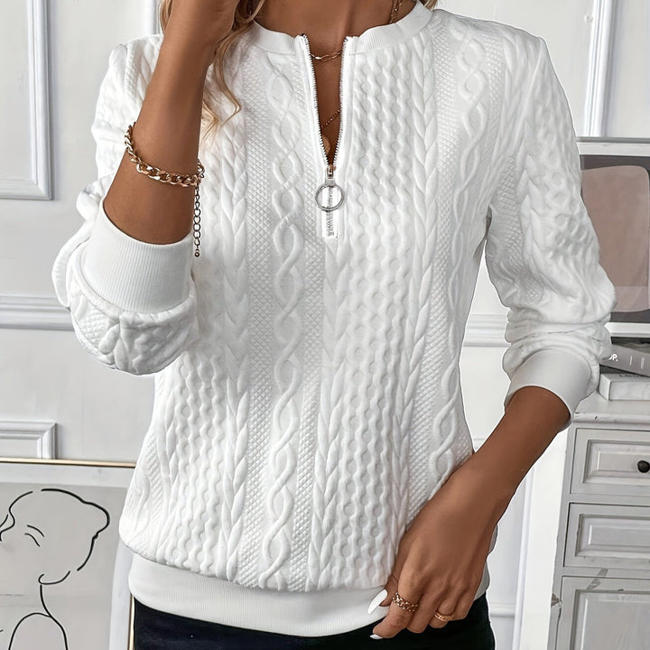 Simona - Svetr se zipem