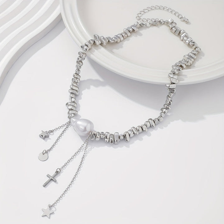 Aneta - Bohémský perlový náhrdelník