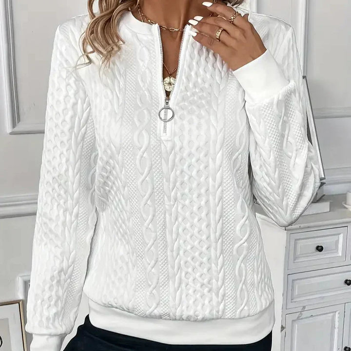 Simona - Svetr se zipem