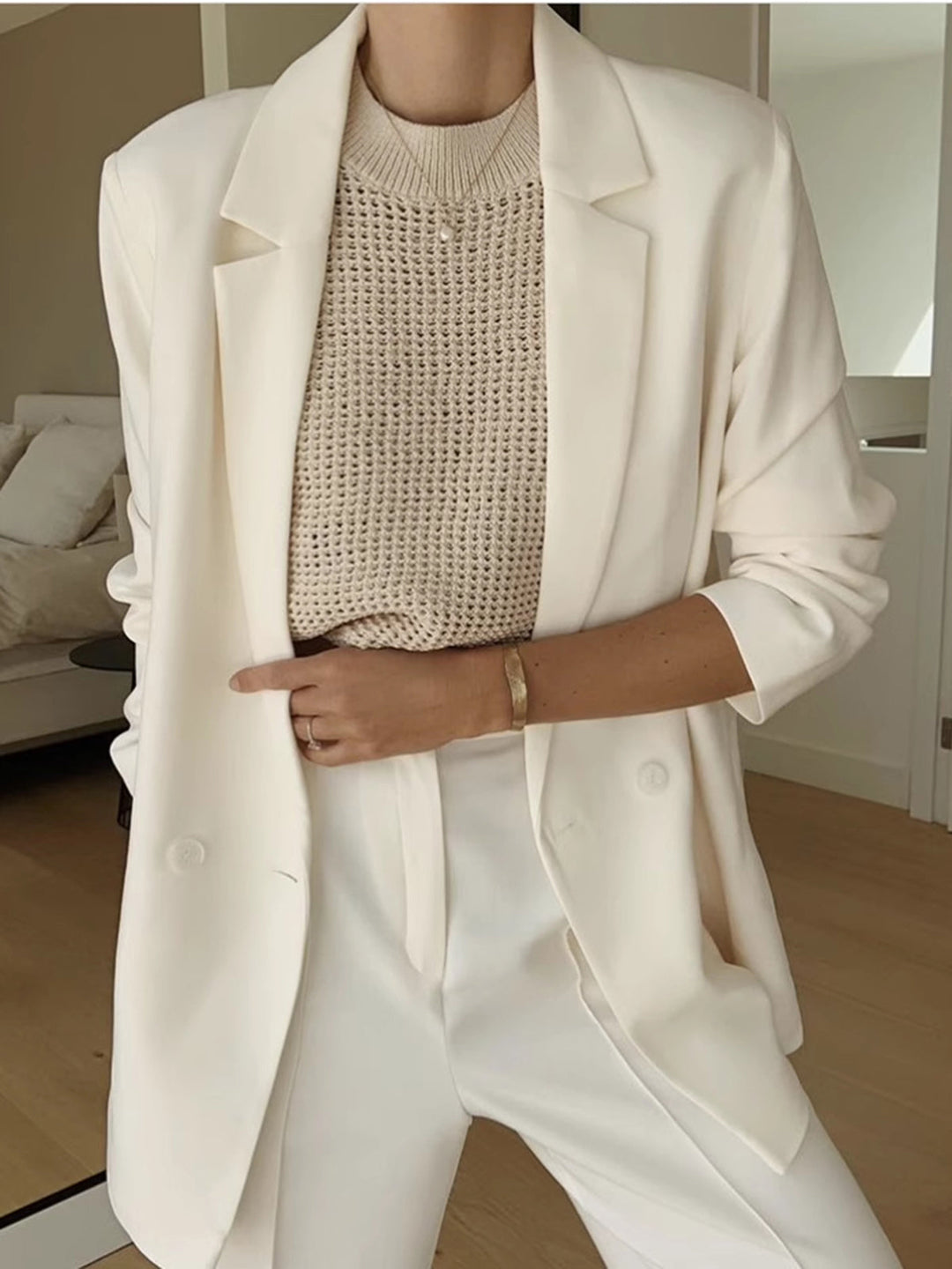 Blanka - Pletené dresy s výstřihem