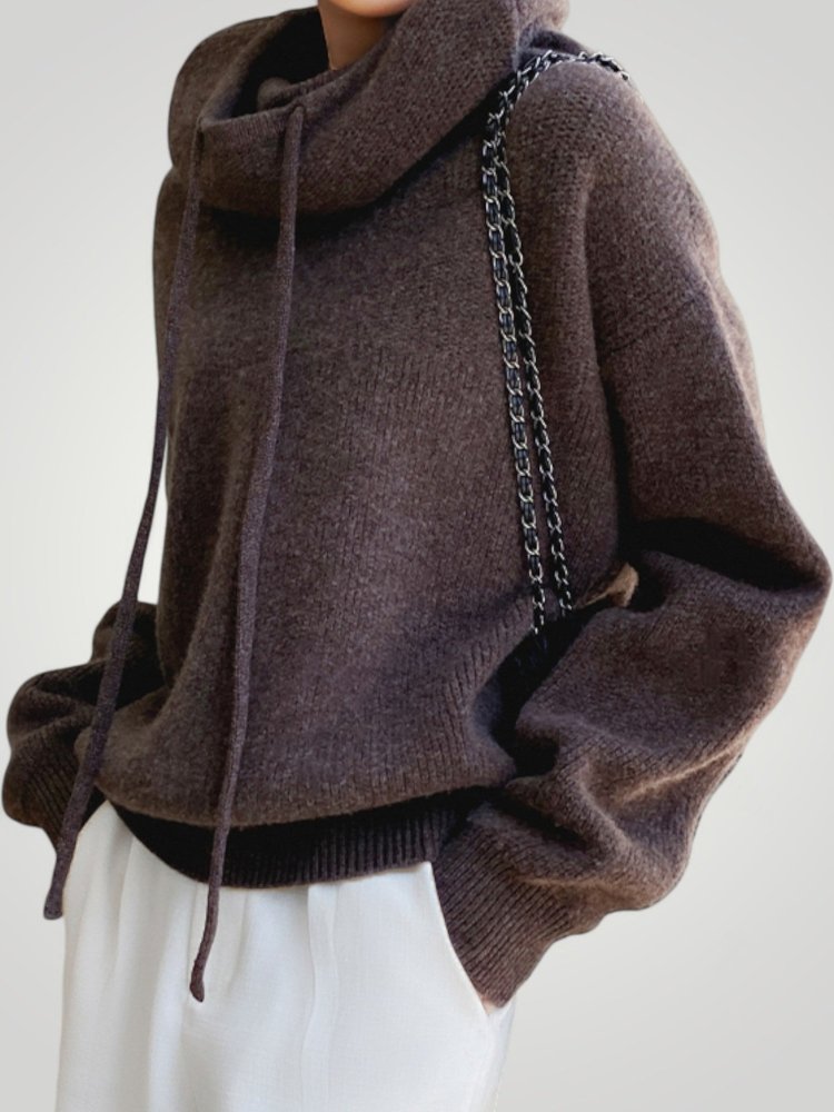 Romana - Elegantní dámský rolák s vysokým límcem pro pohodlí