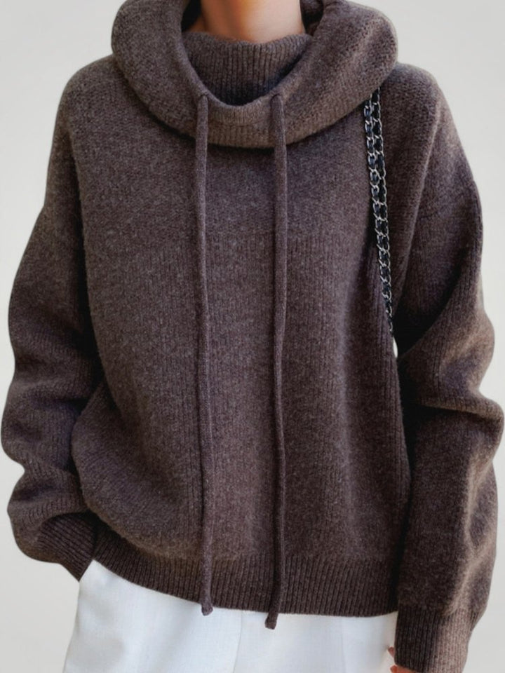 Romana - Elegantní dámský rolák s vysokým límcem pro pohodlí