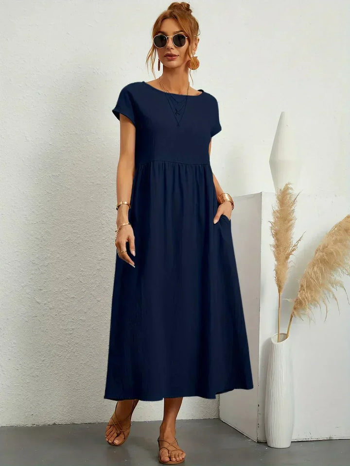 Věra – Elegantní a stylové midi šaty