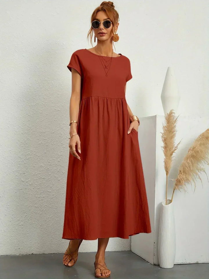 Věra – Elegantní a stylové midi šaty
