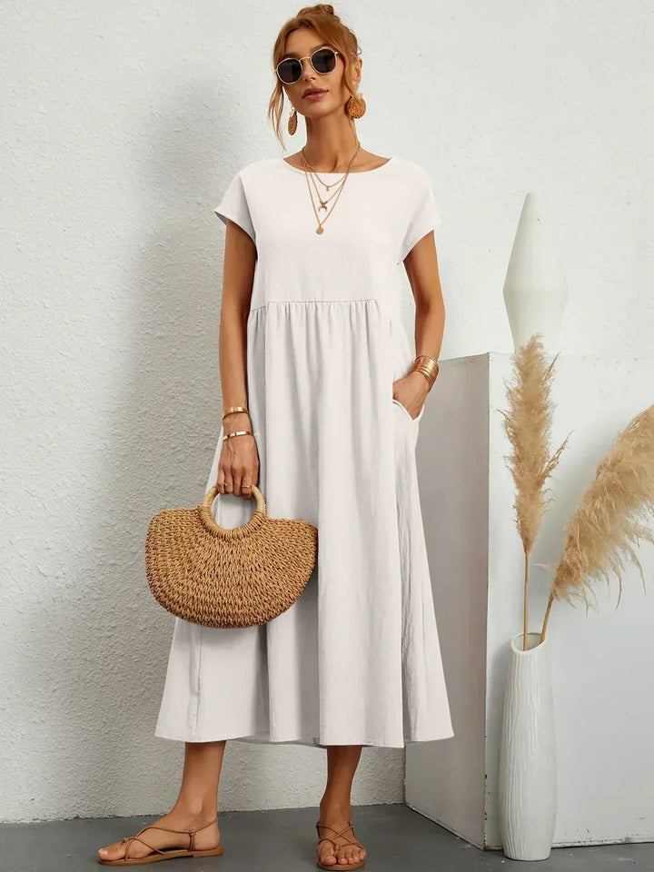 Věra – Elegantní a stylové midi šaty
