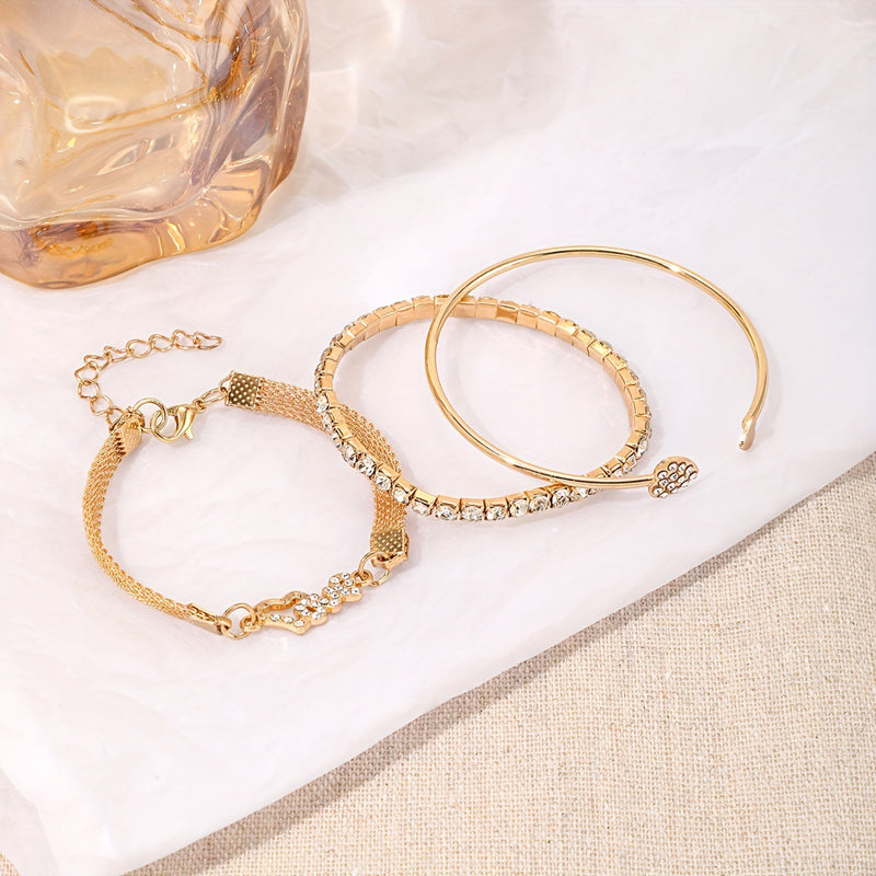 Isabella - Boho srdcový náramek