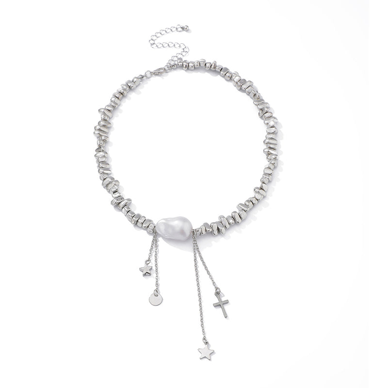 Aneta - Bohémský perlový náhrdelník