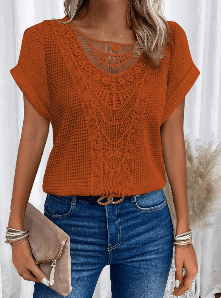 Pavla - Elegantní halenka ve stylu Ibiza