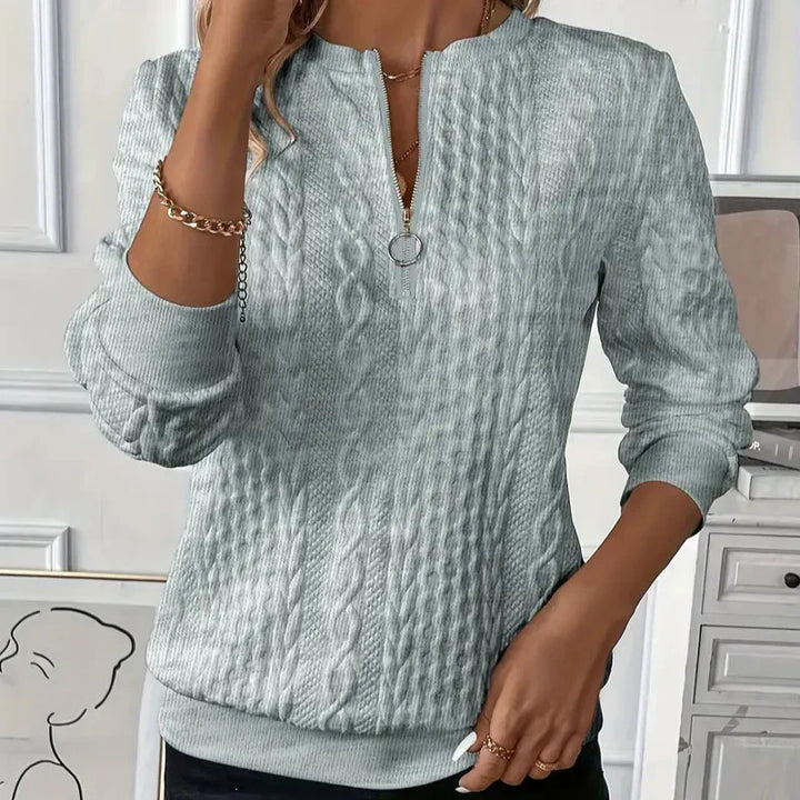 Simona - Svetr se zipem