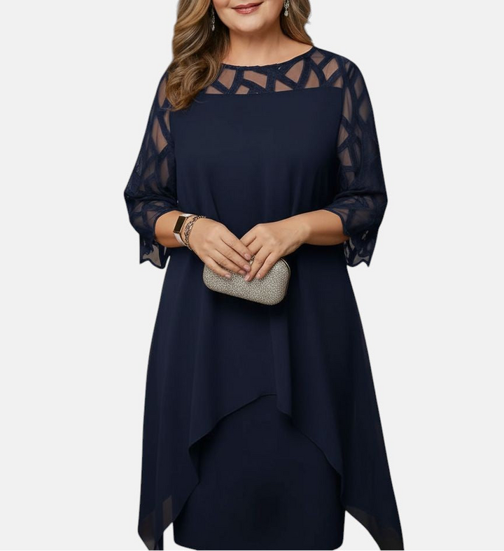 Petra – Elegantní, pohodlné midi šaty