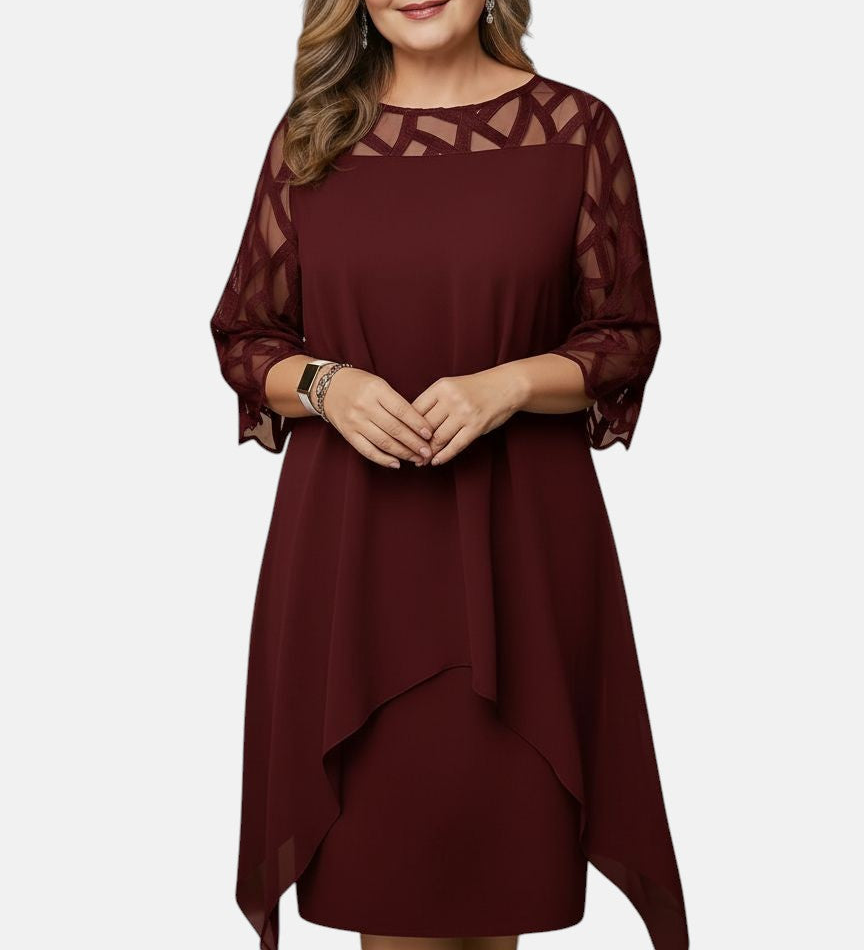 Petra – Elegantní, pohodlné midi šaty