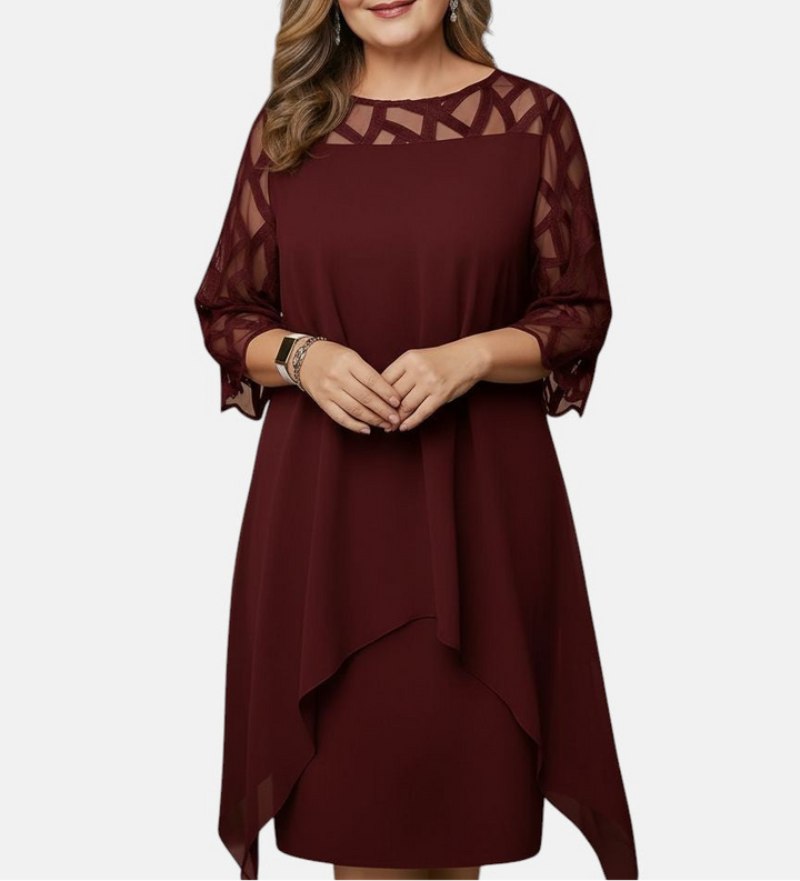 Petra – Elegantní, pohodlné midi šaty