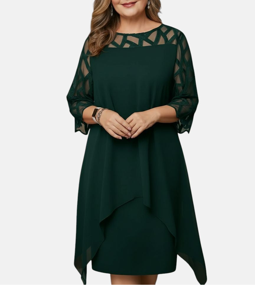 Petra – Elegantní, pohodlné midi šaty