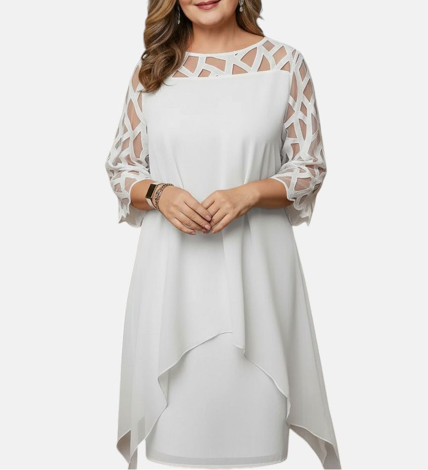 Petra – Elegantní, pohodlné midi šaty