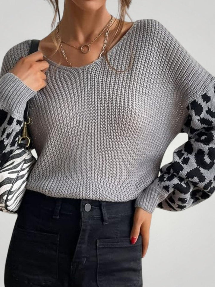 Kristýna - Všestranný pletený svetr pro eleganci